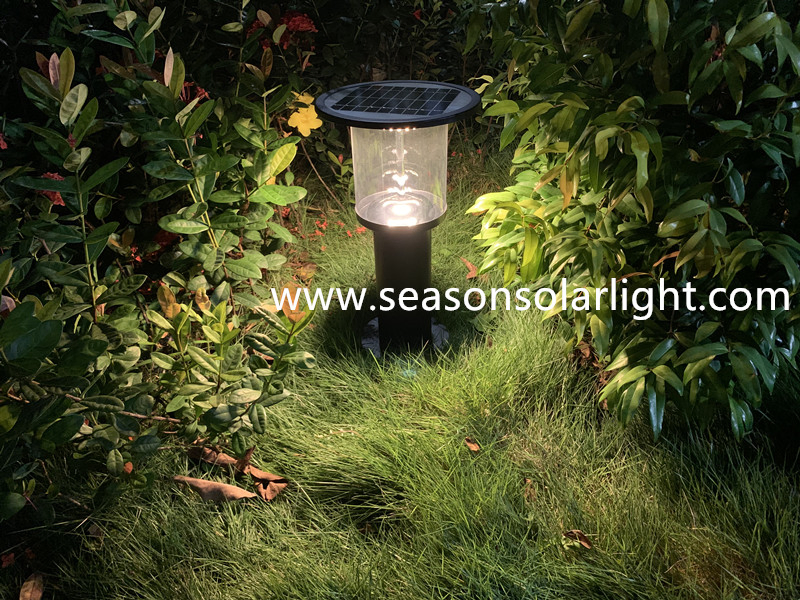 Foco LED de Alta Potencia 5W Luz Solar para Cerca de Jardín con Batería Integrada y Panel Solar