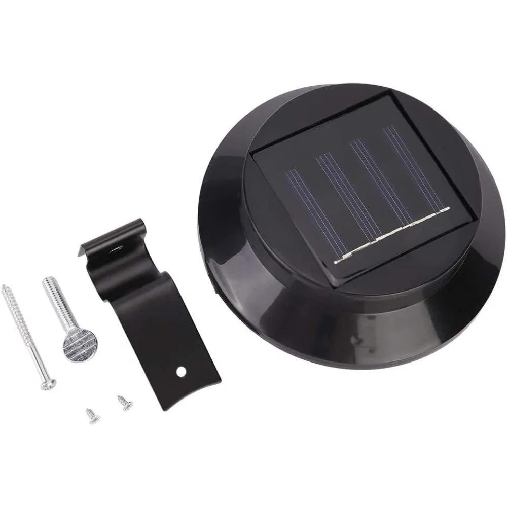 Lámpara de pared solar para cerca, canalón, calle, jardín, patio Ci17800