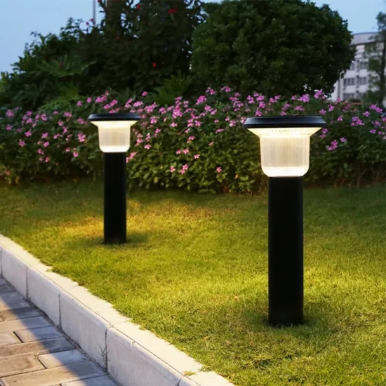Etrnled 12V Terraza 3W Gutter de Poder y Luz LED de Picket para Cerca Luces de Óxido Solar Exterior Jardín Luz Media Luna