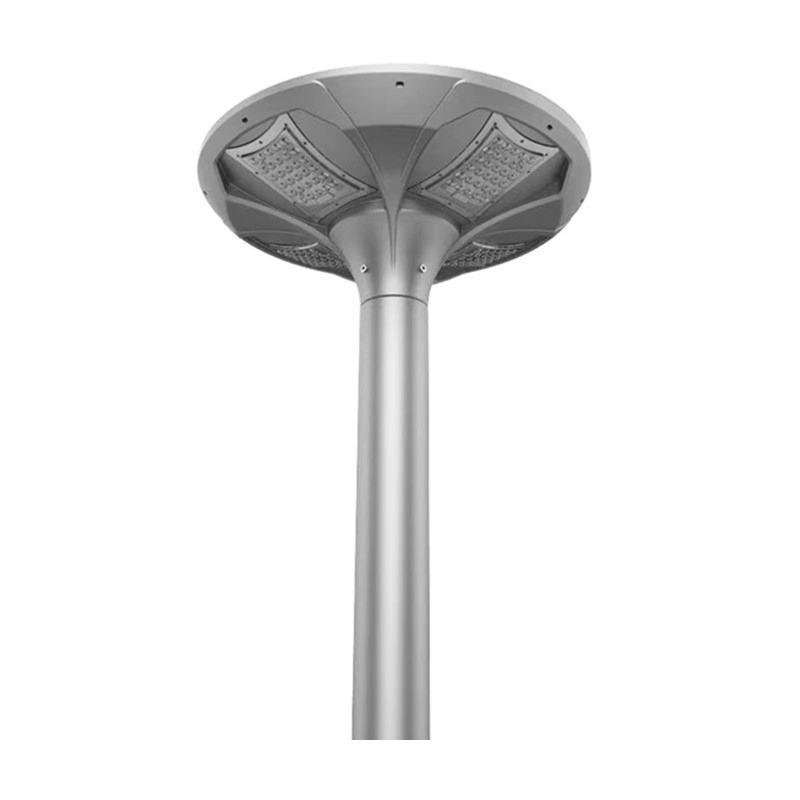 Lámpara de jardín solar LED de decoración de poste y pilar, impermeable, de alto lumen y buena luminosidad