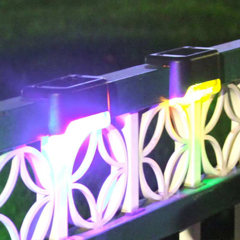 Venta Caliente Lámpara de Escalera de Exterior LED Solar, Lámparas de Pared Solar LED para Jardín, Luces para Puerta Principal, Patio, Garaje, Terraza