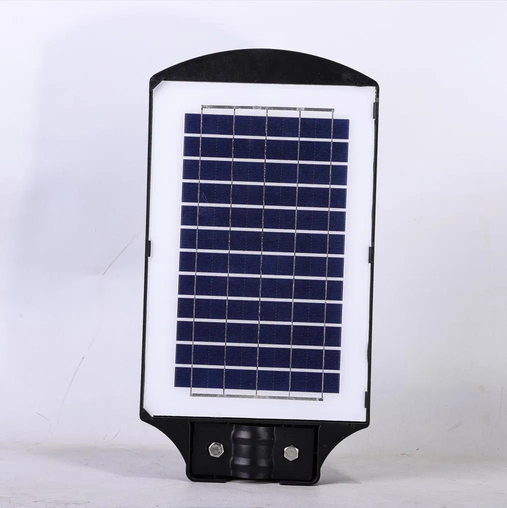 100W Luz de pared LED solar exterior con inducción a prueba de agua para jardín, terraza, garaje, patio y luz de calle