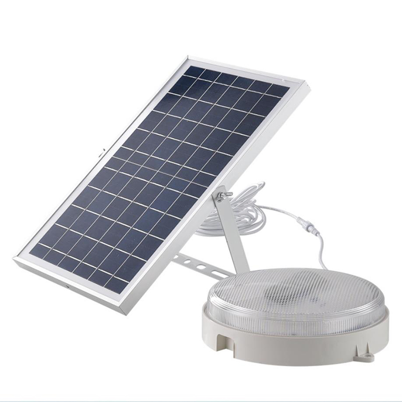Luz de interior solar, luz colgante, luz diurna para hogar, granero, garaje, taller