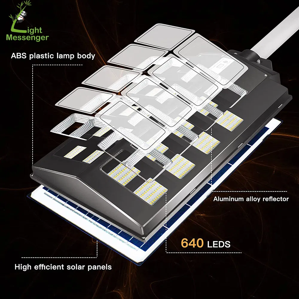 Venta Caliente Fábrica Exterior Iluminación Batería Jardín Camino Luces Poder Mayorista Sensor de Movimiento Inundación Pared Integrado Todo en Uno Mejor Calle Exterior LED Solar Lámpara