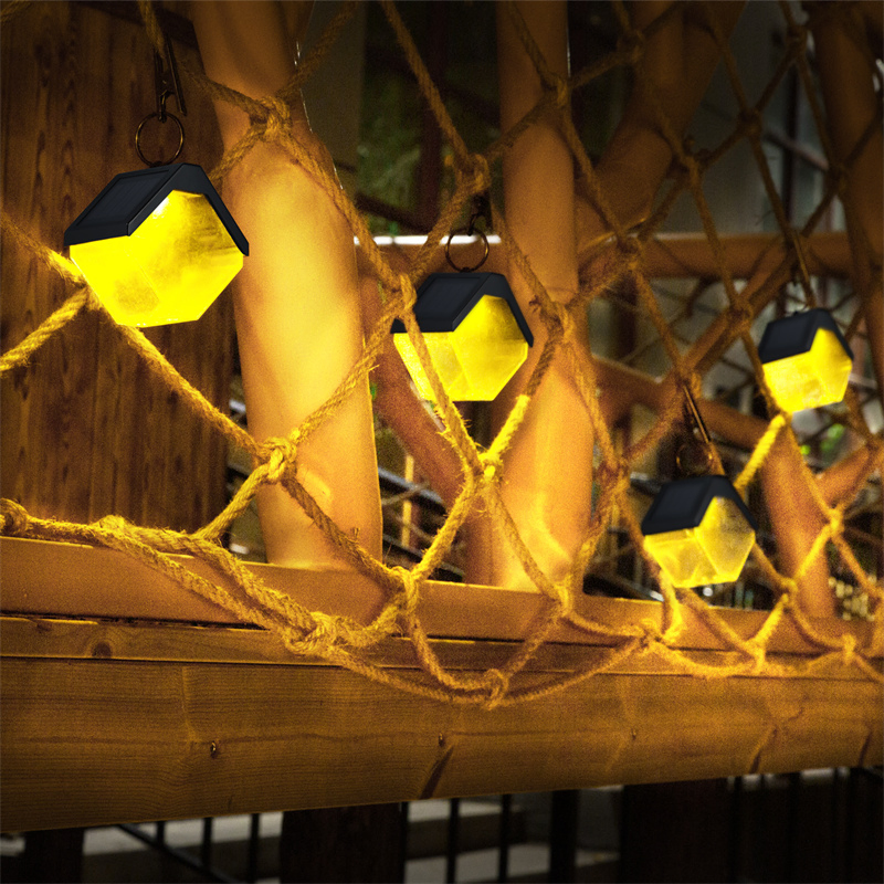 Luz de cerca solar exterior LED lámpara de pared solar impermeable luz luminosa para jardín