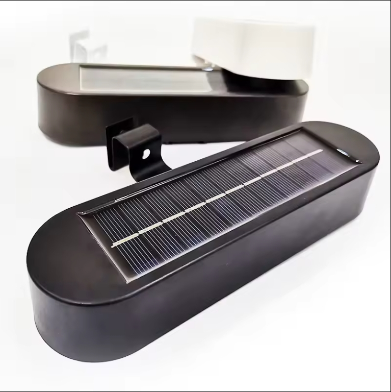 Iluminación de seguridad LED impermeable para exteriores, lámpara de poste de jardín, luz de corredor, luces solares para cercas y canaletas