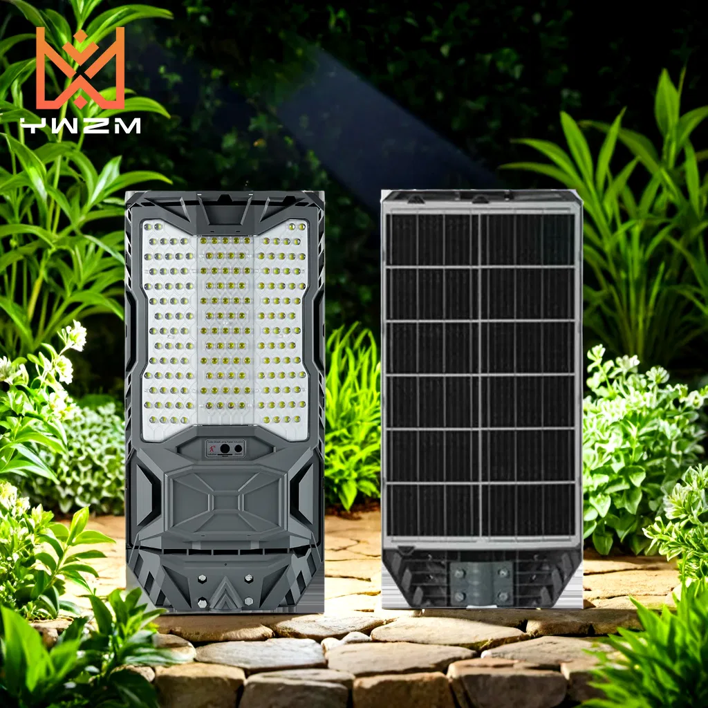 Lámpara de jardín solar elegante con batería de larga duración