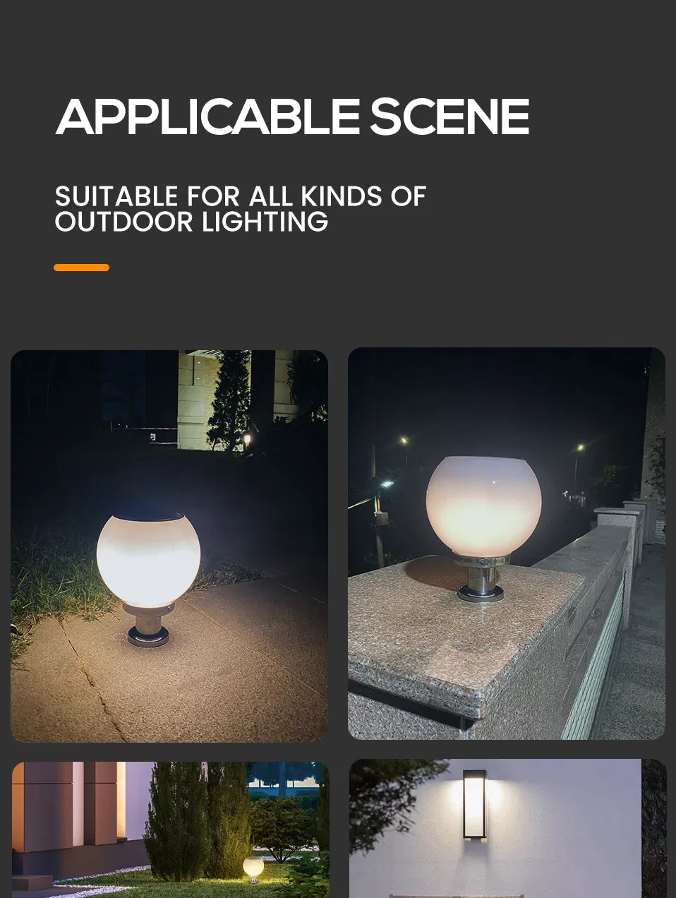 Luz solar decorativa 7