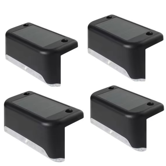 Venta Caliente Lámpara de Escalera de Exterior LED Solar, Lámparas de Pared Solar LED para Jardín, Luces para Puerta Principal, Patio, Garaje, Terraza