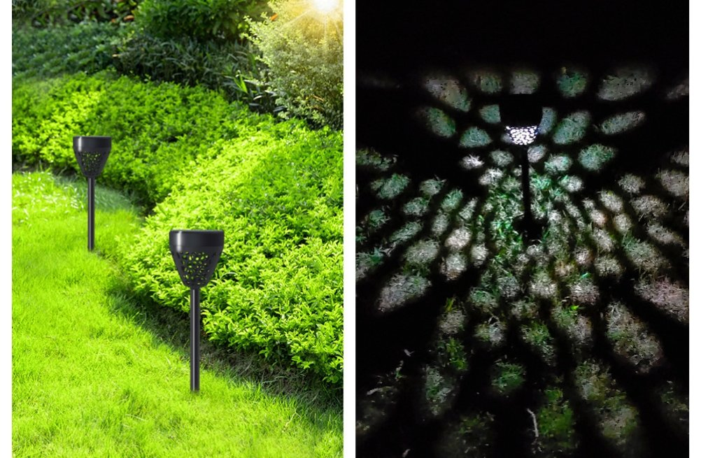 Venta al por mayor de fábrica, impermeable, luz solar LED para jardín al aire libre, lámpara solar, linterna solar