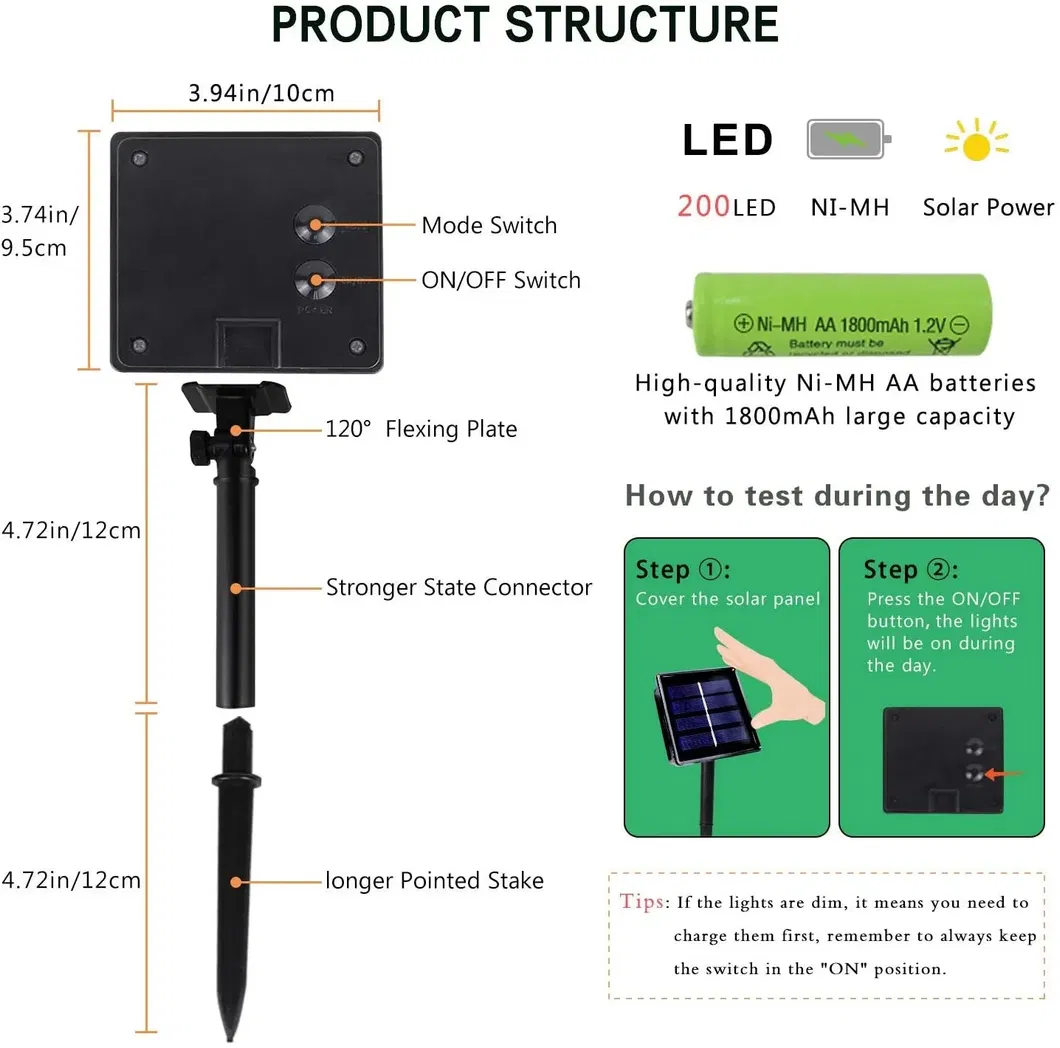 Luz Solar Exterior