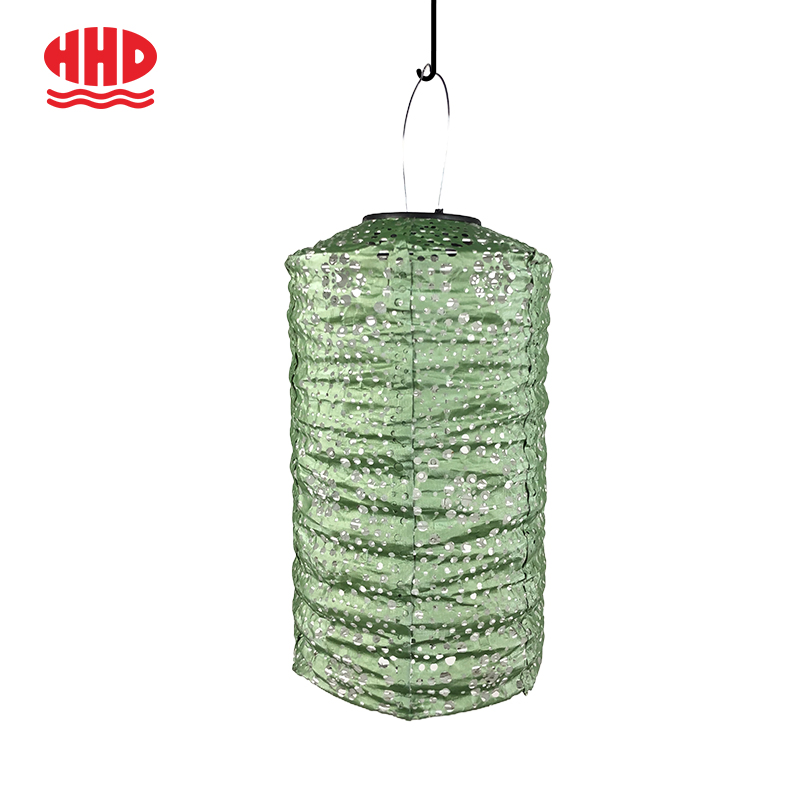 Decoración de jardín Hkh, patrón de corte de papel Tyvek DuPont impermeable, farol solar