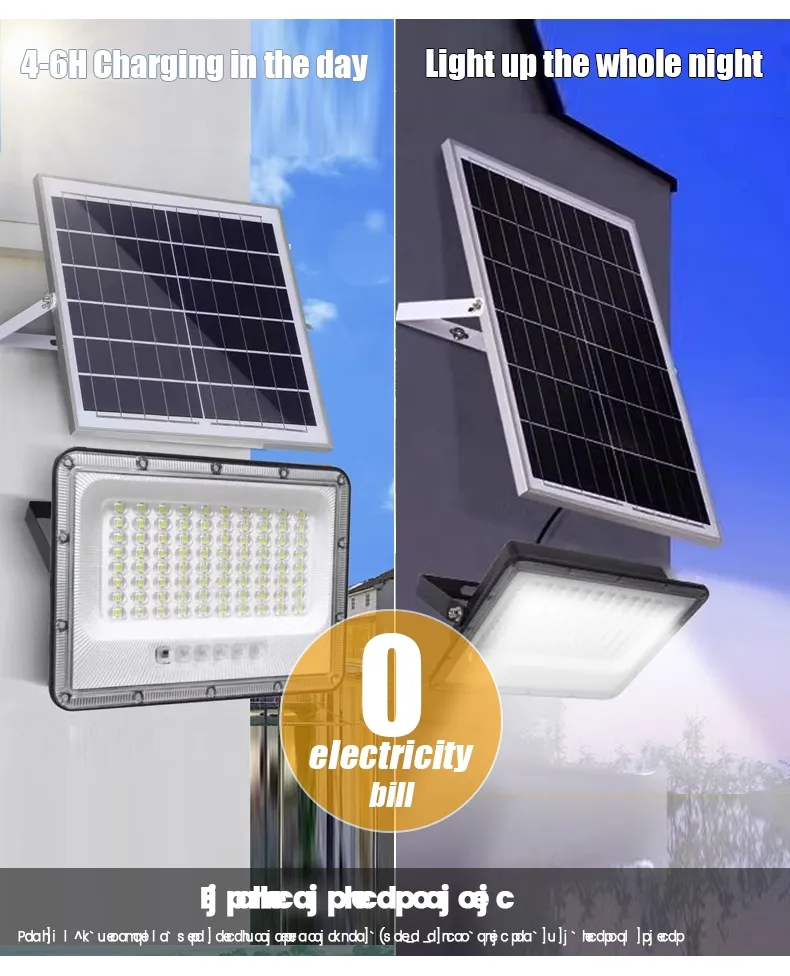 Detalle de Luz de Seguridad Solar