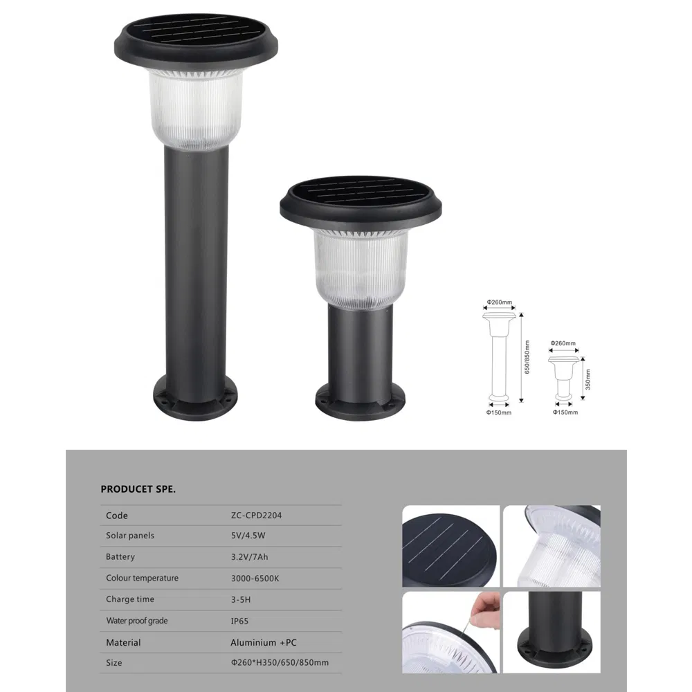 Luz Solar Exterior Jardín 1