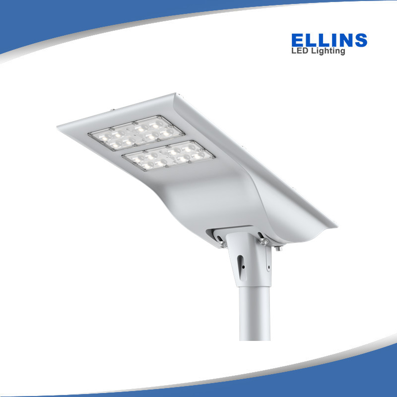 30W 40W Luces de sendero integradas solares todo en uno IP67 Faroles de jardín solares