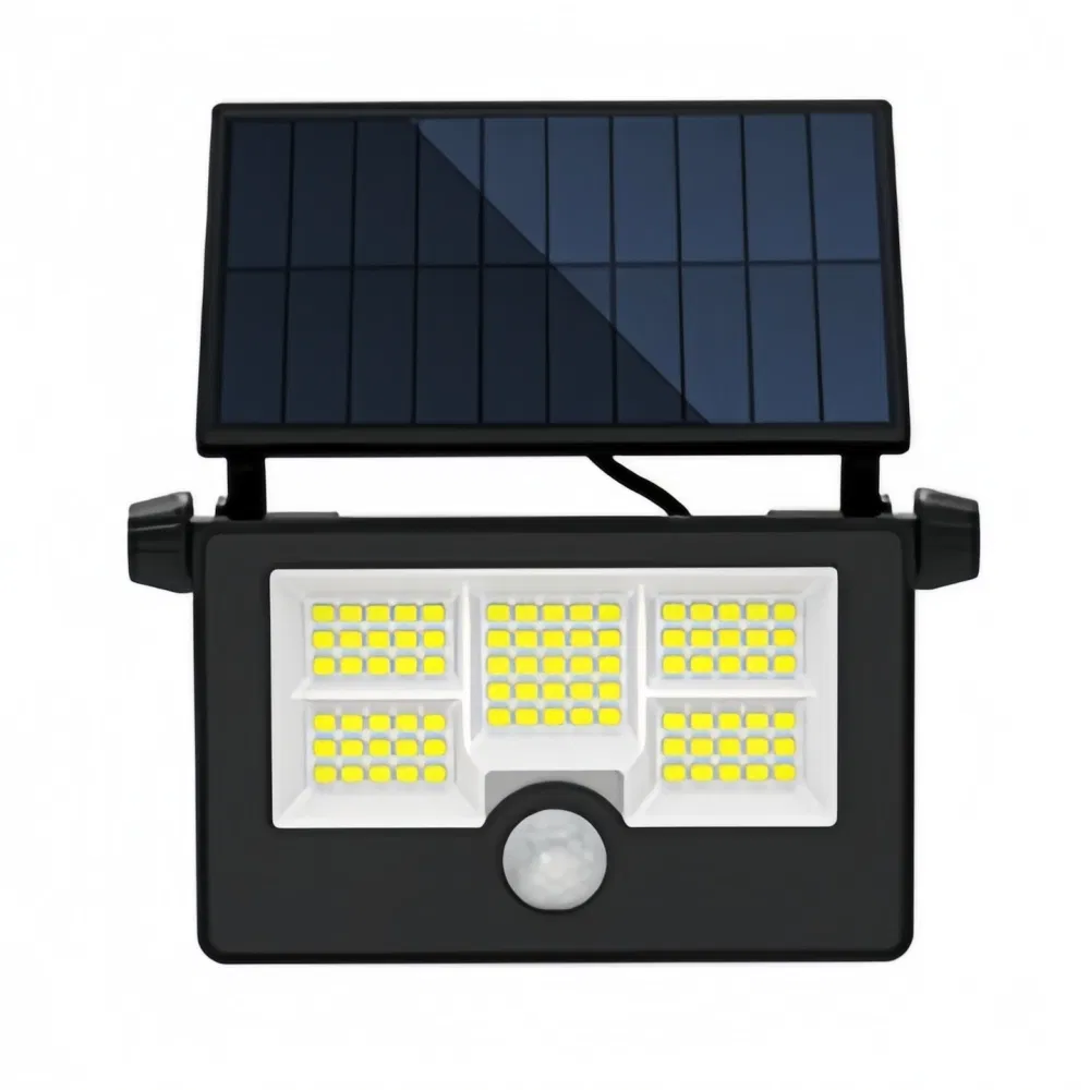 Sensor de Movimiento Solar Exterior IP65 Luces de Calle Solares Impermeables