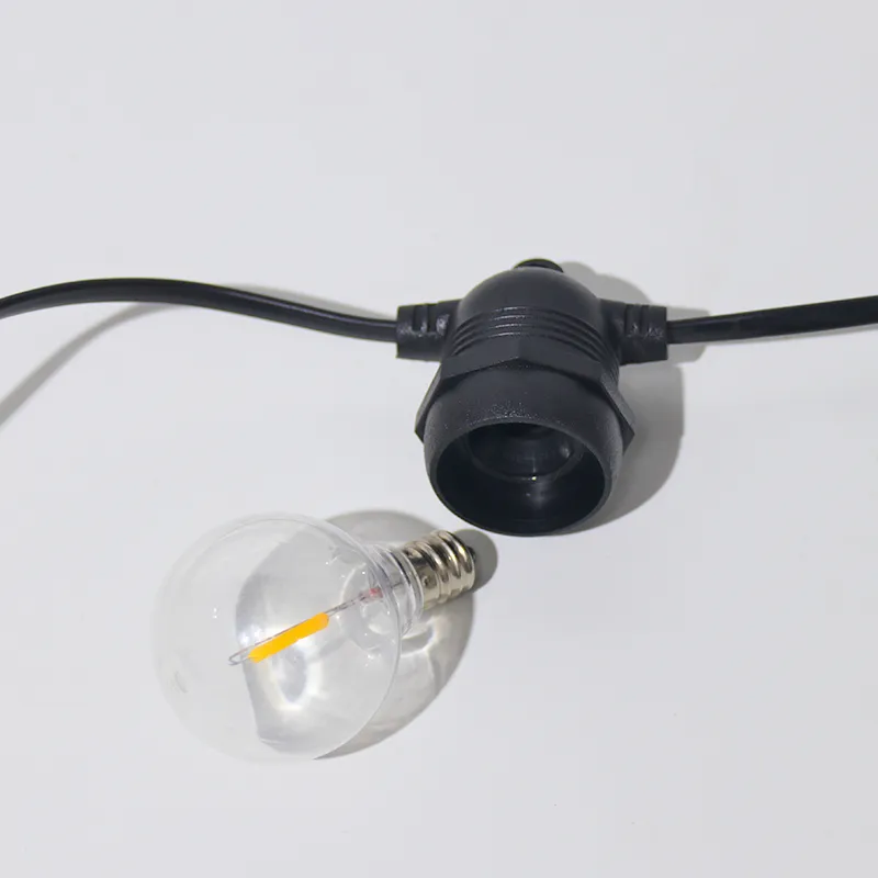 48 FT G40 Luces de Cadena Exteriores Solares