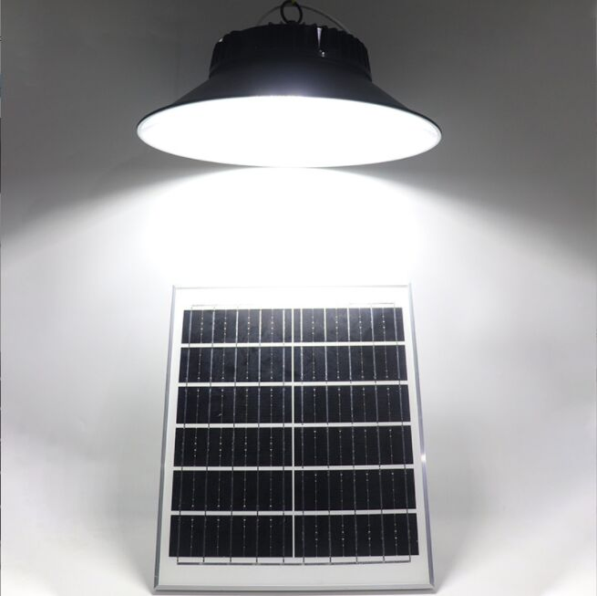 Luces Solares para Interiores en el Hogar 1000 Lumen Luz Solar para Cobertizos Luz Solar de Panel Luzes de Alta Bahía en Blanco Frío y Cálido