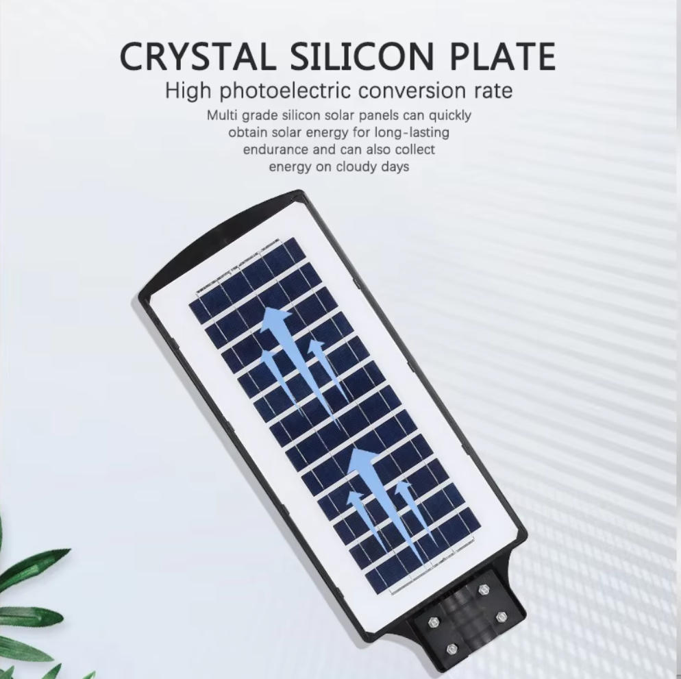 100W Luz de pared LED solar exterior con inducción a prueba de agua para jardín, terraza, garaje, patio y luz de calle
