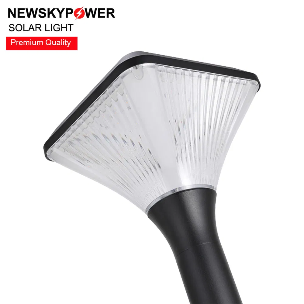 Luz de spot solar de bolardo de césped con soporte de estaca 40cm 60cm 80cm