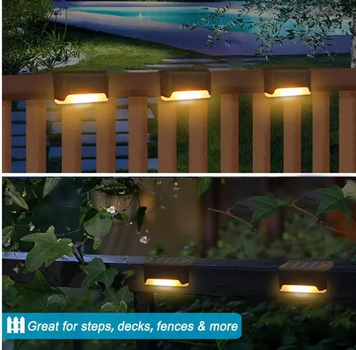 Lámpara de pared alimentada por luz solar