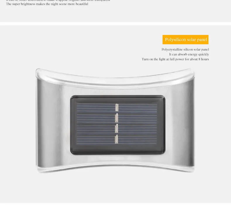 Luz de pared solar