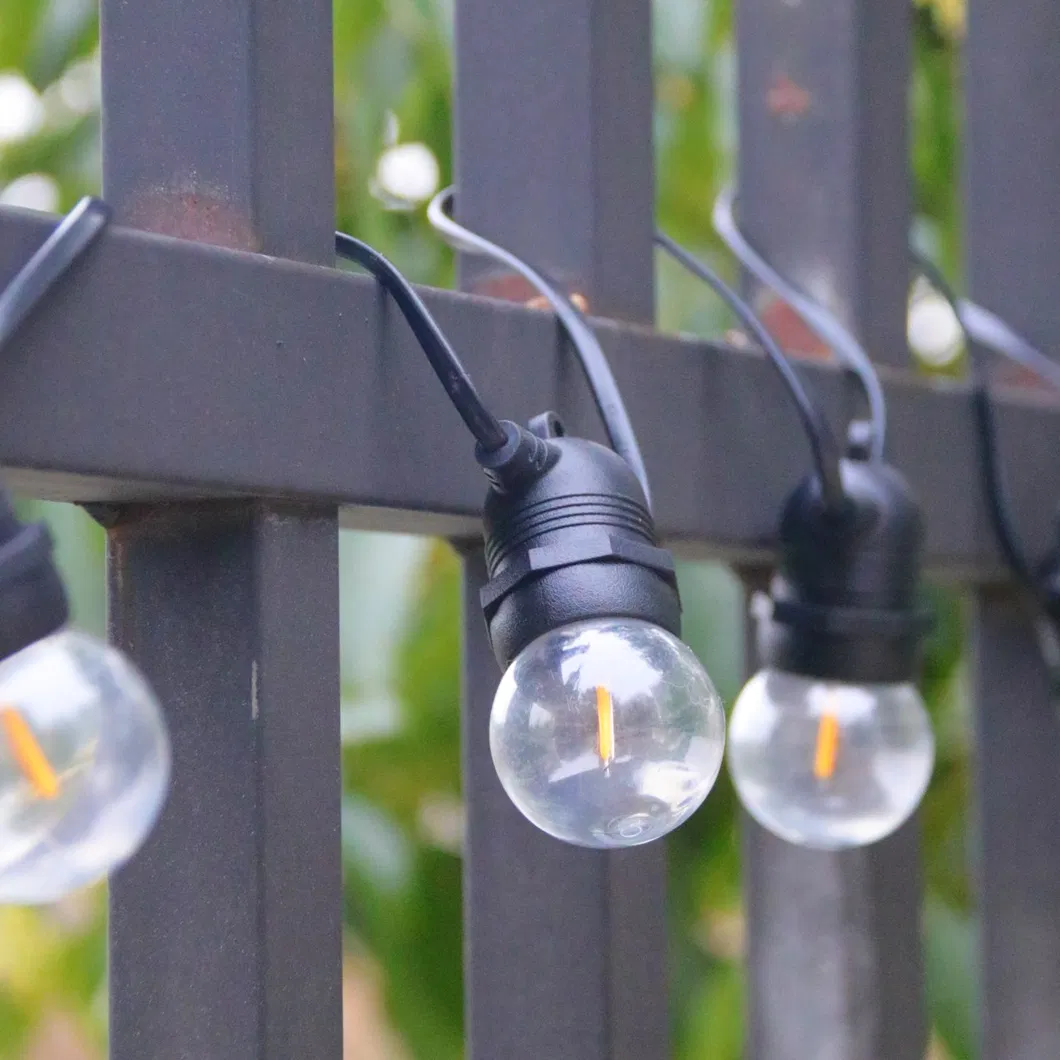 48 FT G40 Luces de Cadena Exteriores Solares