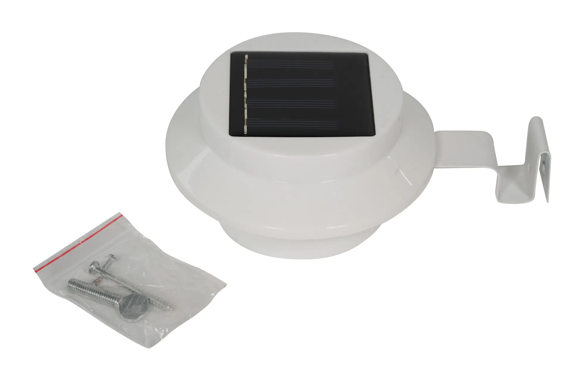 Luz solar exterior para jardín, pared, canalón, cerca, patio trasero, lámpara de calle, lámpara de vida