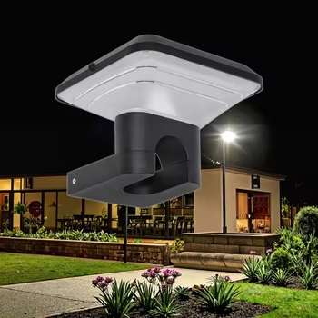 Linterna recargable solar moderna para uso en jardín al aire libre