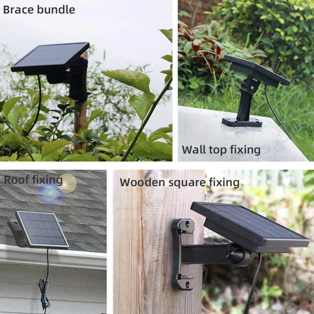 Control Remoto IP65 Luz Solar LED Impermeable para Exterior de Cobertizo