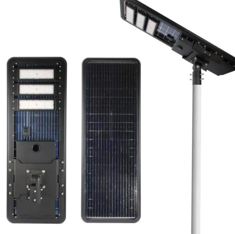 Fábrica Directa ODM Oed Personalizar 60W 70W 80W 90W 100W Luz de Calle Solar LED Integrada a Prueba de Agua Todo en Uno con Sensor de Movimiento Sistema de Panel