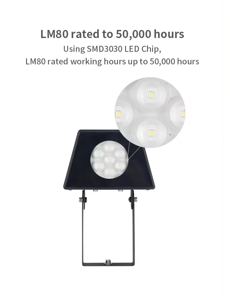 Luz de Spot Exterior Solar IP65 Impermeable Blanca Cálida para Paisaje en Jardín y Sendero