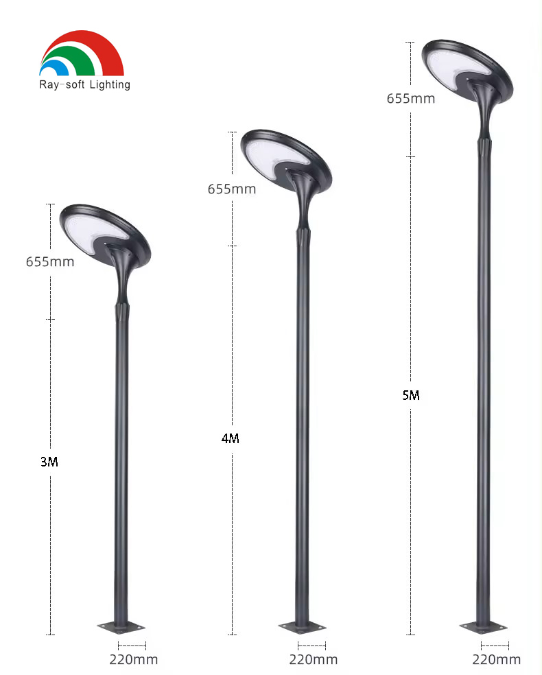 Foco solar de jardín exterior con sensor de cuerpo humano LED