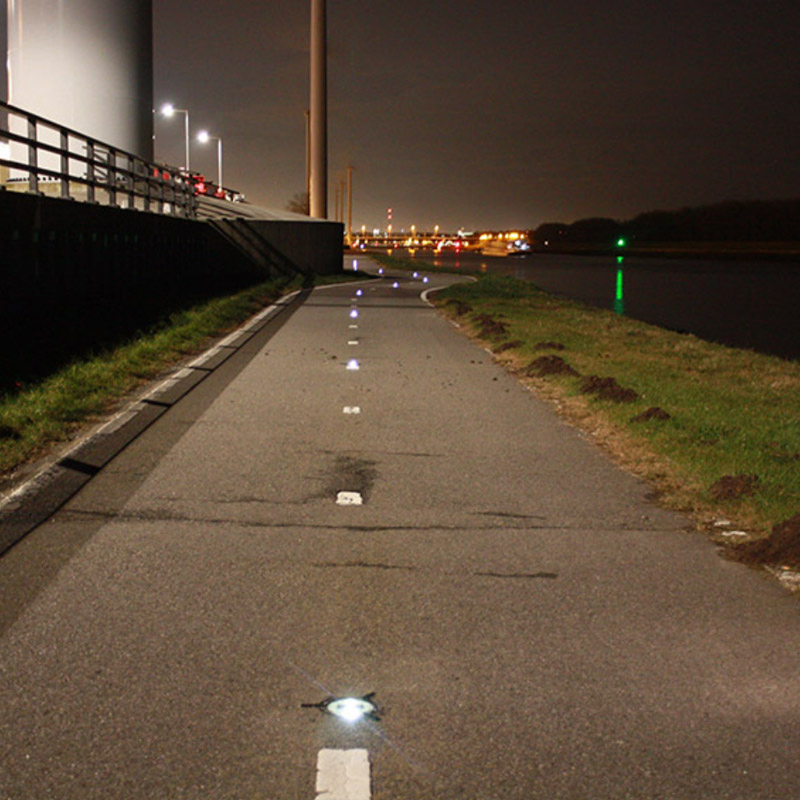 Luz LED subterránea solar impermeable para jardín, calle, pasarela, cerca, escalera y suelo