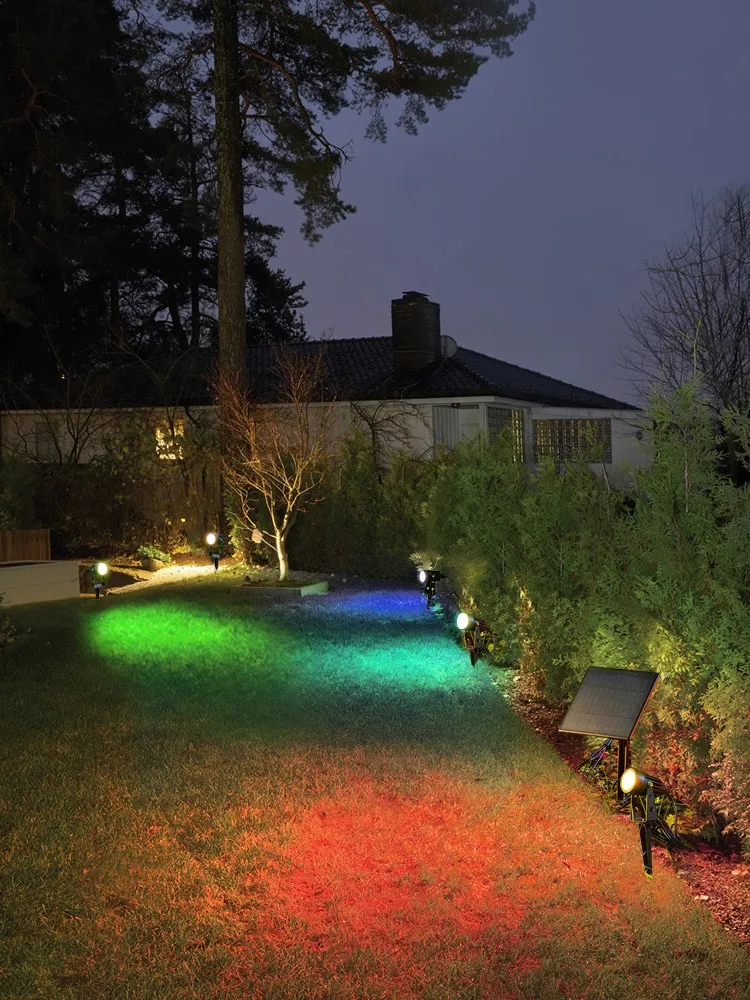 Luces de jardín LED solares a prueba de agua IP68 para paisajismo exterior