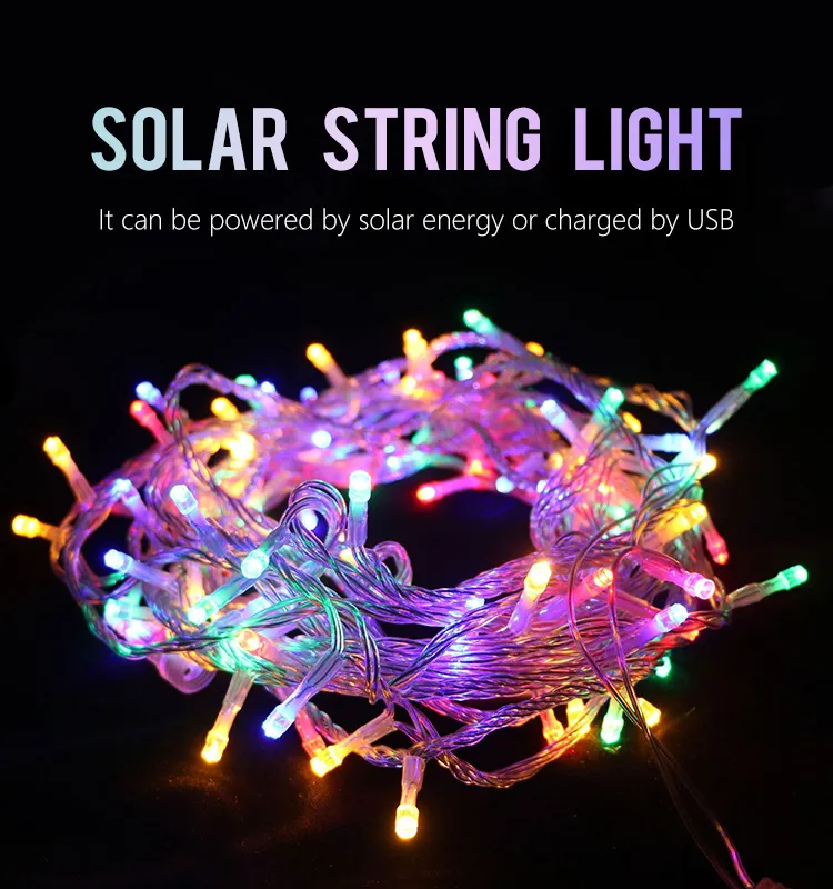Luces de Navidad LED Solares