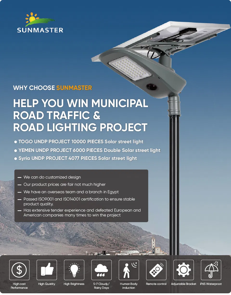 Farola Solar LED
