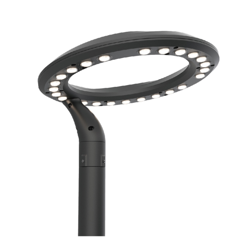 Lámpara de camino alimentada por energía solar, impermeable, luz LED para exteriores