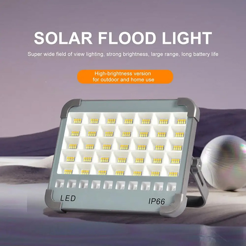 Reflector portátil LED recargable original con imán, luz fuerte, lámpara de camping, luz solar de inundación para exteriores