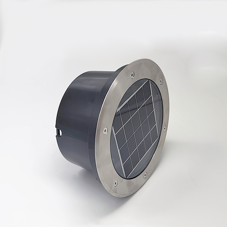 Luz de Deck Solar IP67 Impermeable Jardín Subterránea Exterior Empotrada Lámpara de Suelo Patio Escalera Foco