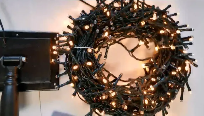 Cadena de luz solar LED