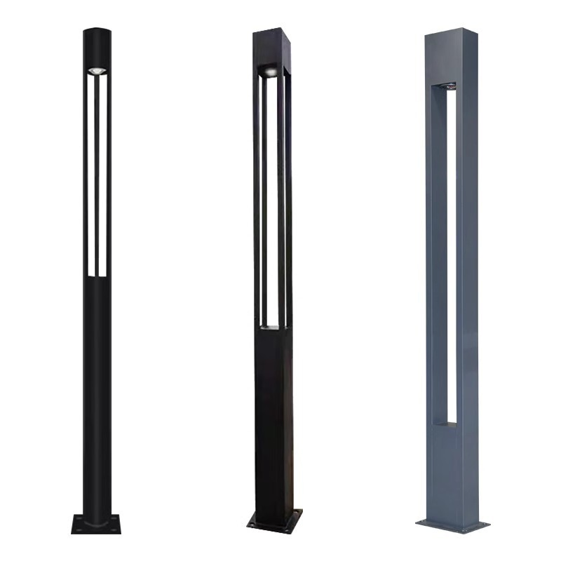 30W Luz Solar Decorativa para Senderos, Luz Solar LED para Patio, Luz LED de Bolardo, Luz Solar para Caminos, Luz Solar para Jardín