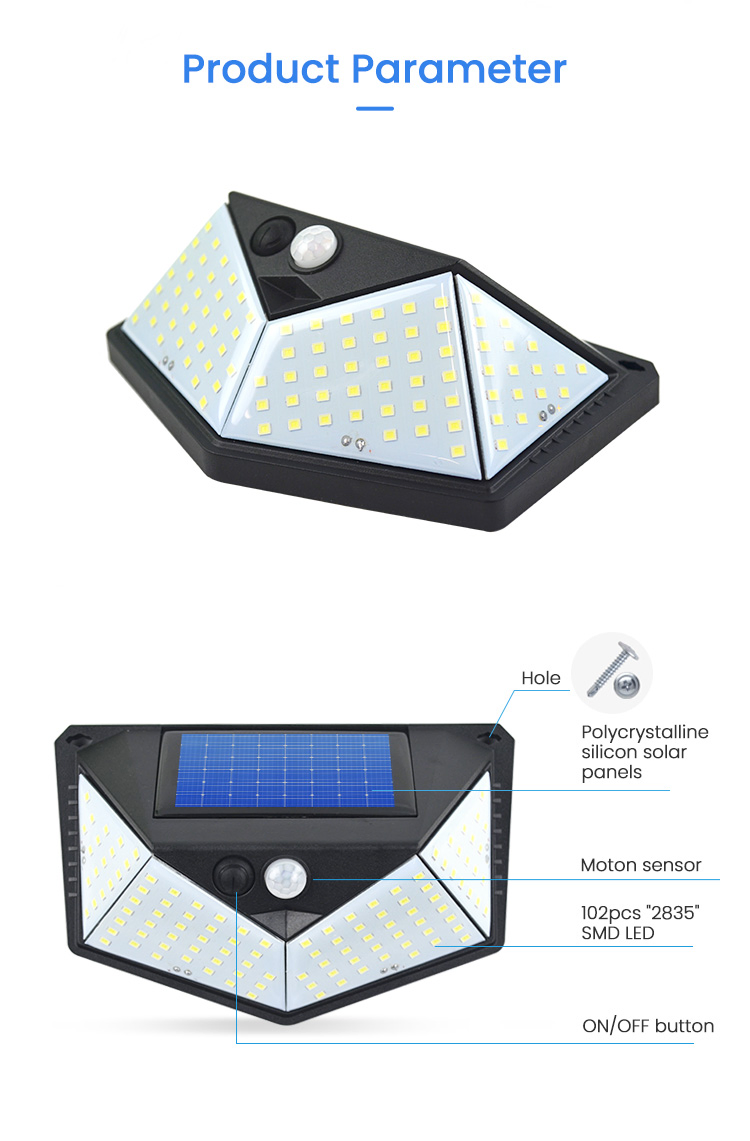 Luces LED solares de Navidad en cadena con movimiento para jardín, luz solar exterior