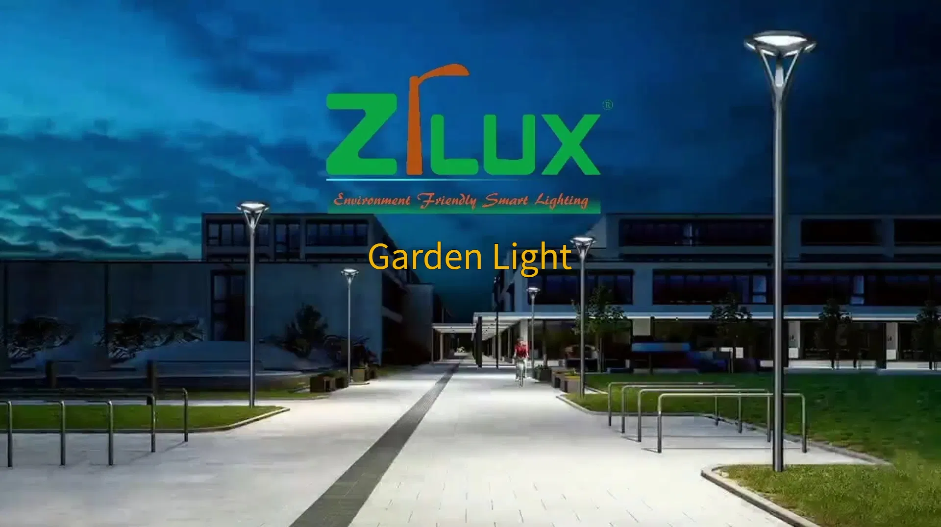 Luz de jardín solar LED