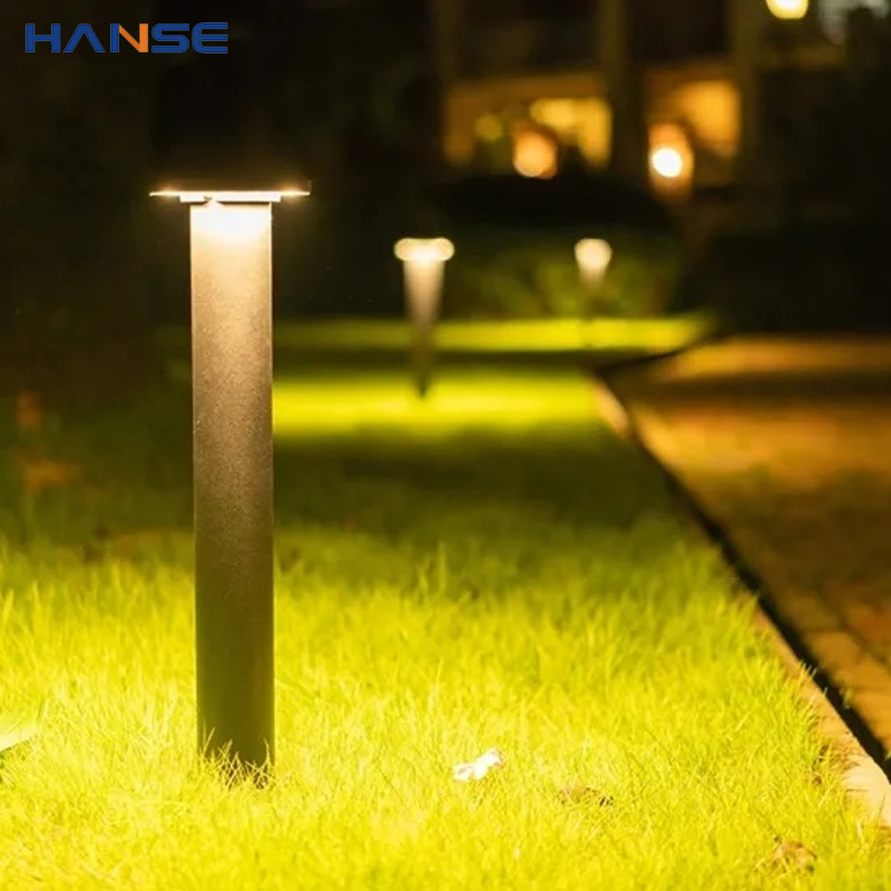 Iluminación 12V de Bajo Voltaje de Acero Inoxidable LED Decorativa Solar para Senderos, Decoración Exterior de Lujo, Lámpara de Llama Única para Pilar, Escalón, Jardín, Luces de Burbuja
