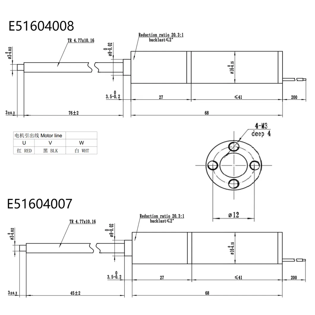 Brushless DC Motor Detail 2