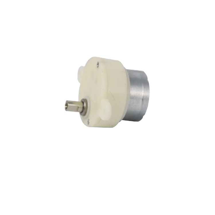 Spot Supply DC 6V Brush Series Wound Panel Mount Gear Motor for Home Appliance Electric Bicycle Boat &amp; Fan Use-JS30 Model