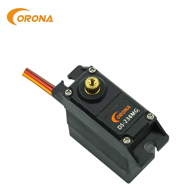 CORONA DS-236MG Digital RC Servo Metal Gear 7kg.cm 0.12sec 27g High Torque For RC Airplane Robot UAV servo motor