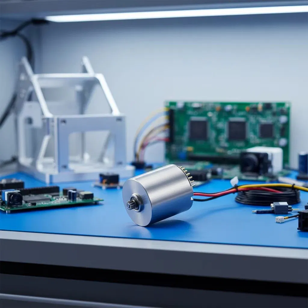High Performance 12mm Coreless Brushless DC Motor for 10kg High Torque RC Servo &amp; Robotics