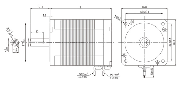 Mechanical dimensions
